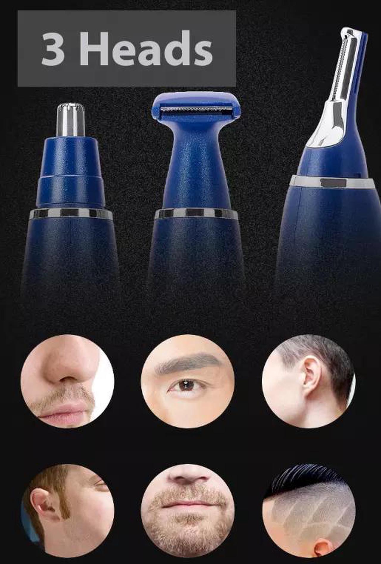Alt view image 5 of 5 - Electric Ear Beard Nose Hair Trimmer Eyebrow Mustache Remover Shaver Clipper New