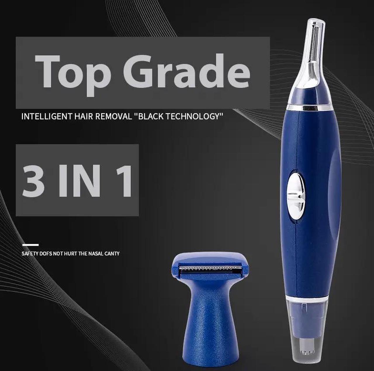 Alt view image 2 of 5 - Electric Ear Beard Nose Hair Trimmer Eyebrow Mustache Remover Shaver Clipper New