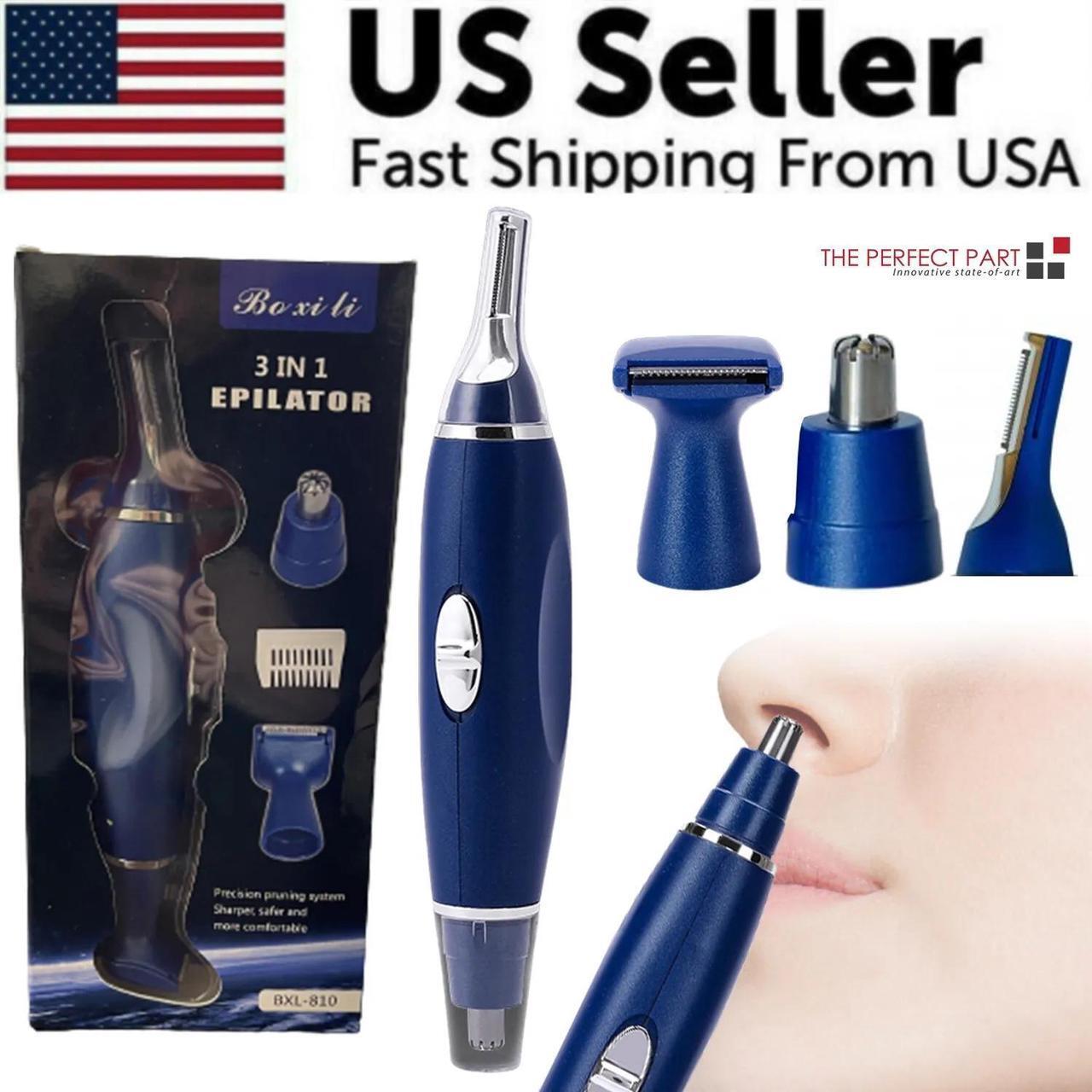 Main image of Electric Ear Beard Nose Hair Trimmer Eyebrow Mustache Remover Shaver Clipper New