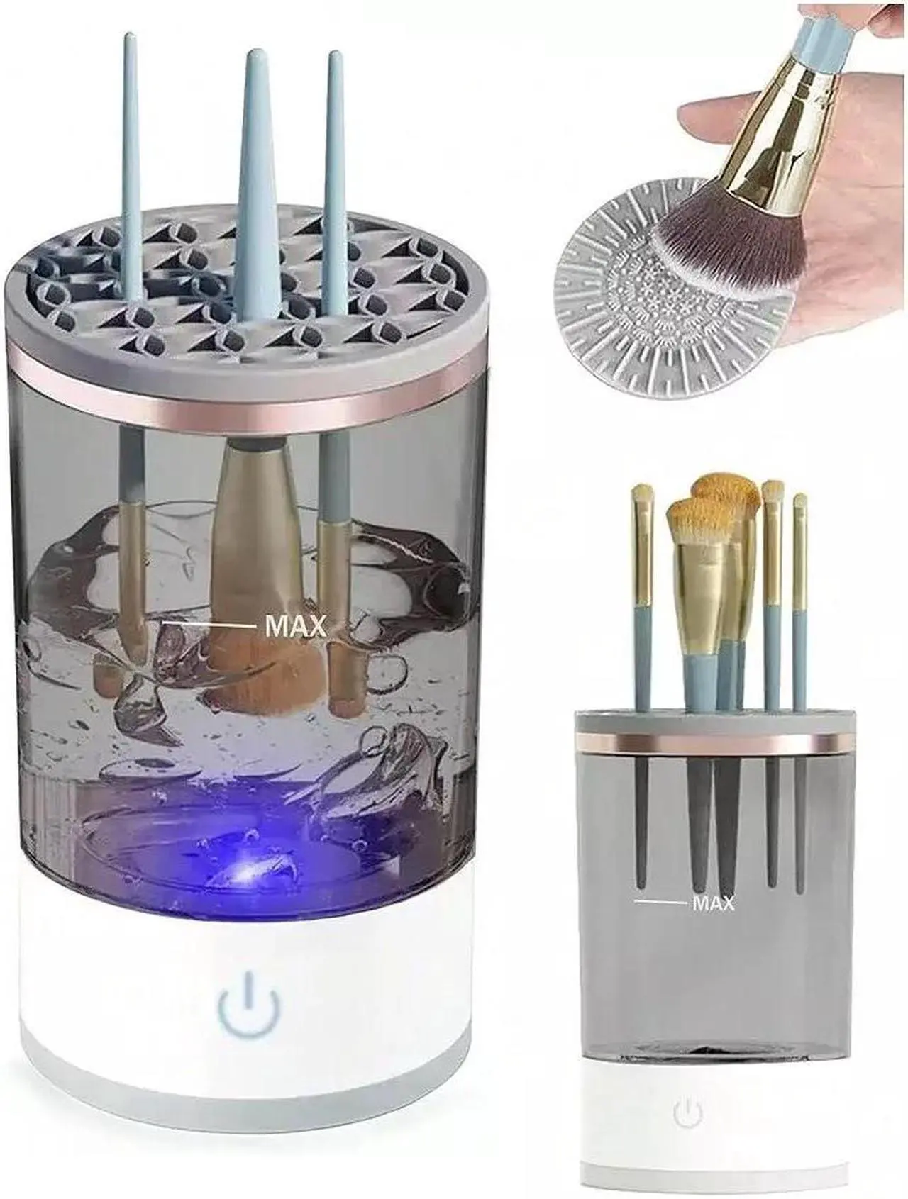 Main image of Automatic Brush Cleaner Electric Makeup Brush Cleaning Machine Fast Clean Dryer
