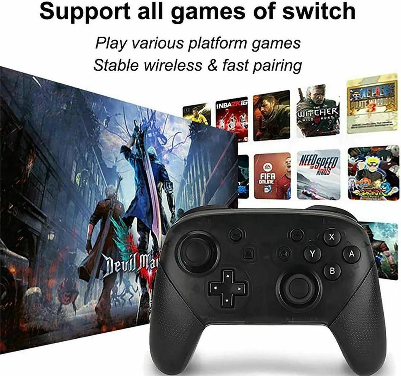 Alt view image 3 of 6 - Pro Wireless Game Controller Gamepad Joystick Remote For Nintendo Switch / Lite