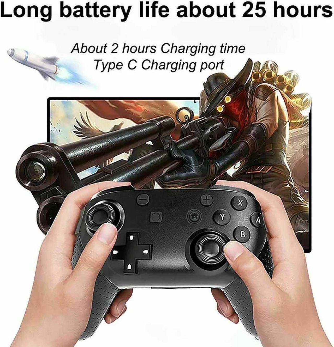 Alt view image 6 of 6 - Pro Wireless Game Controller Gamepad Joystick Remote For Nintendo Switch / Lite