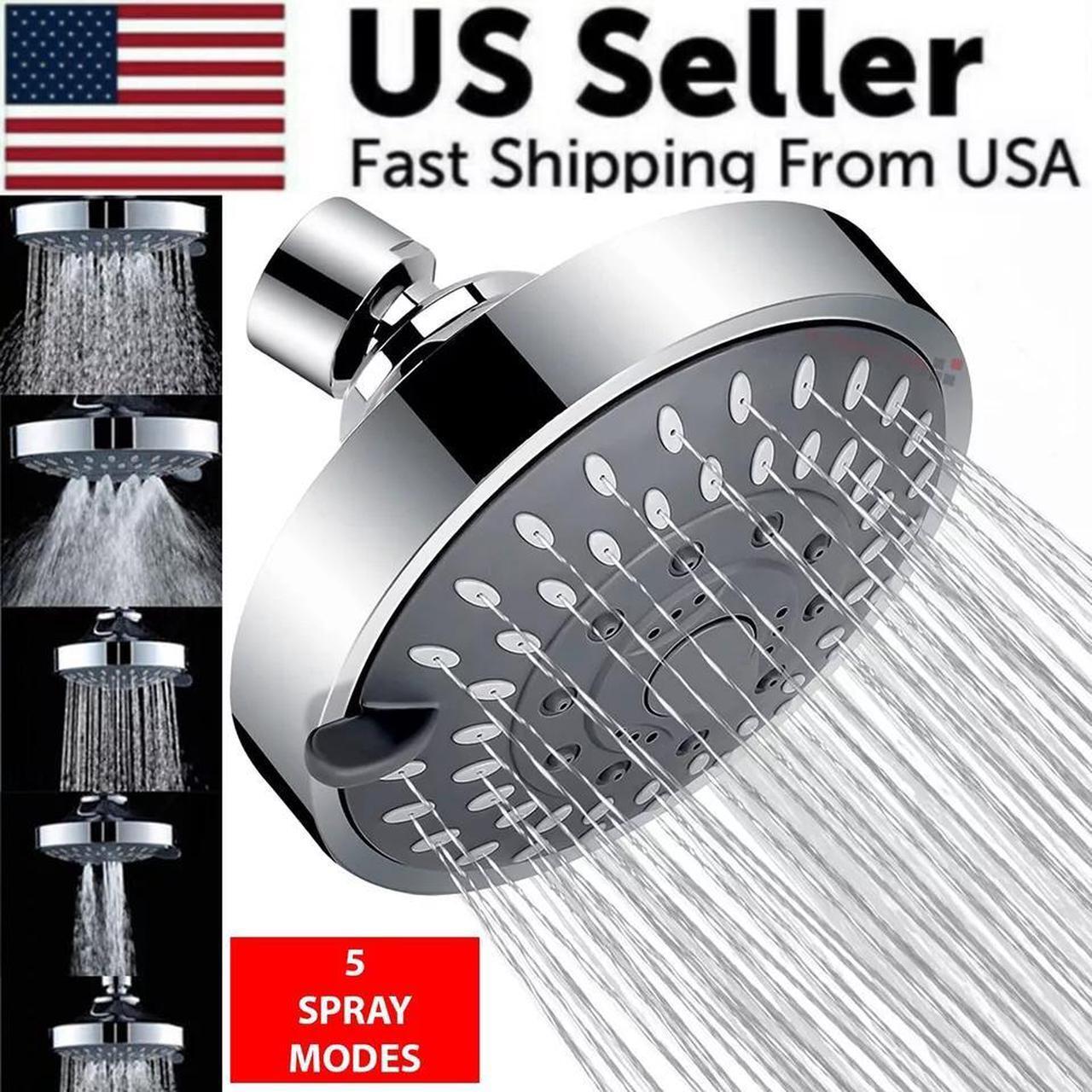 Main image of Shower Heads Handheld Spray High Pressure Adjustable Showerhead Top Spray Bath