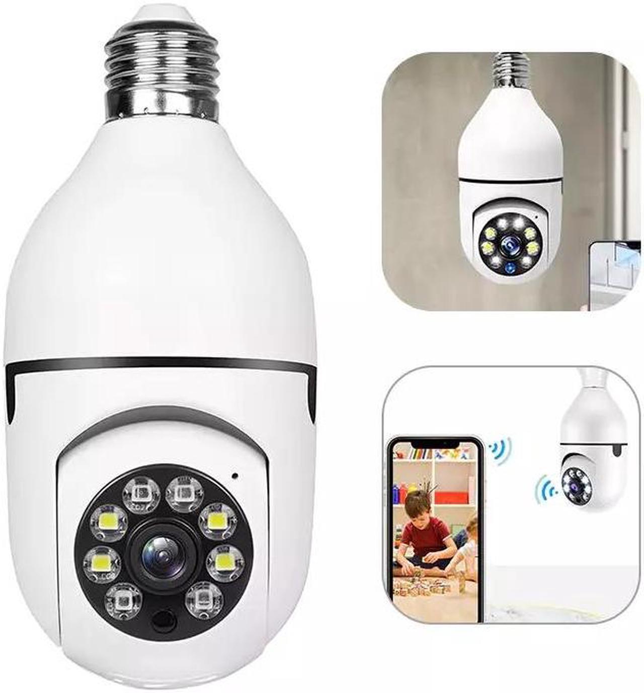 Main image of 360° 1080P IP E27 Light Bulb Camera Wi-Fi IR Night Smart Home Wireless Security