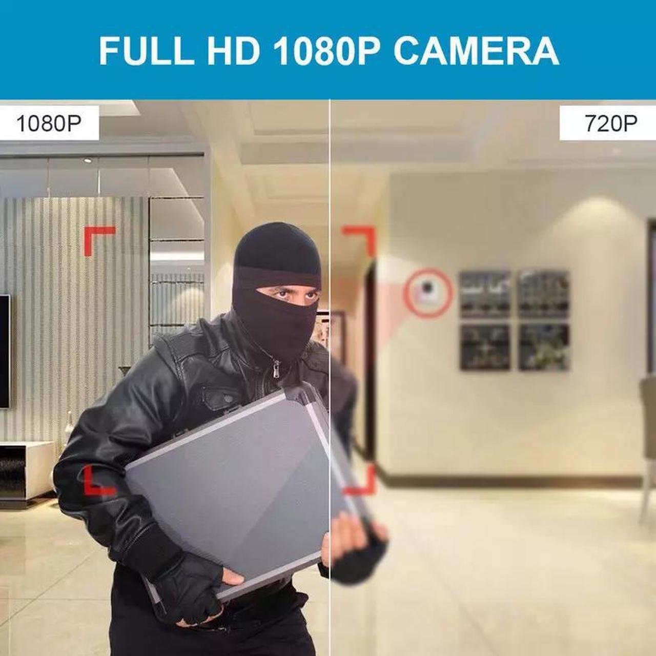 Alt view image 2 of 7 - Mini Hidden Camera Home Security Nanny Cam Full HD 1080P DVR Night Vision Audio