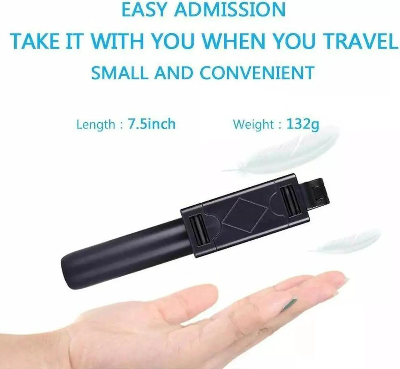 Alt view image 7 of 7 - Selfie Stick Tripod Remote Desktop Stand Cell Phone Holder For iPhone US