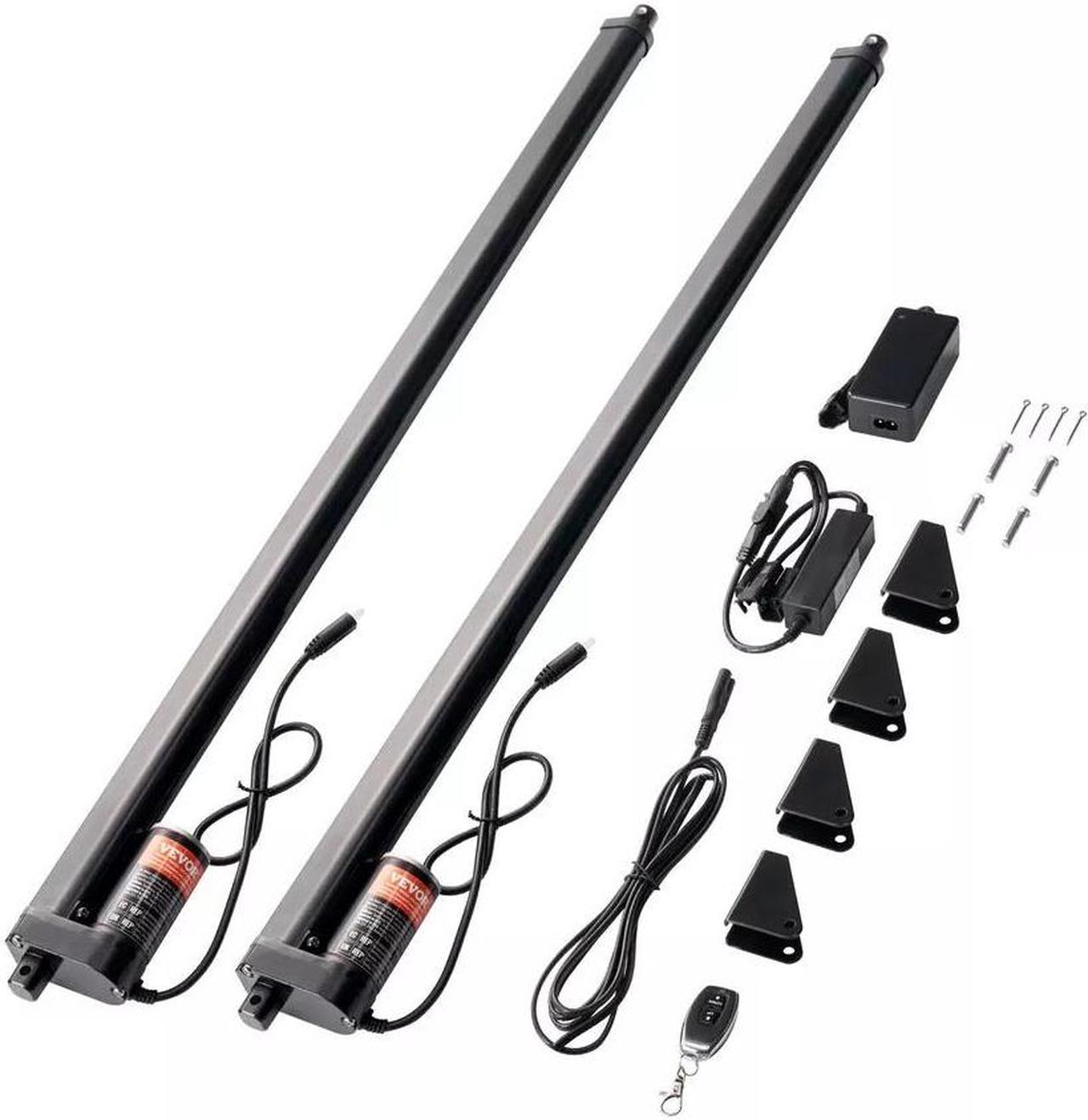 2PCS 12V Linear Actuator Kit 30 Inch 0.35"/s 220lbs/1000N IP54 Protection