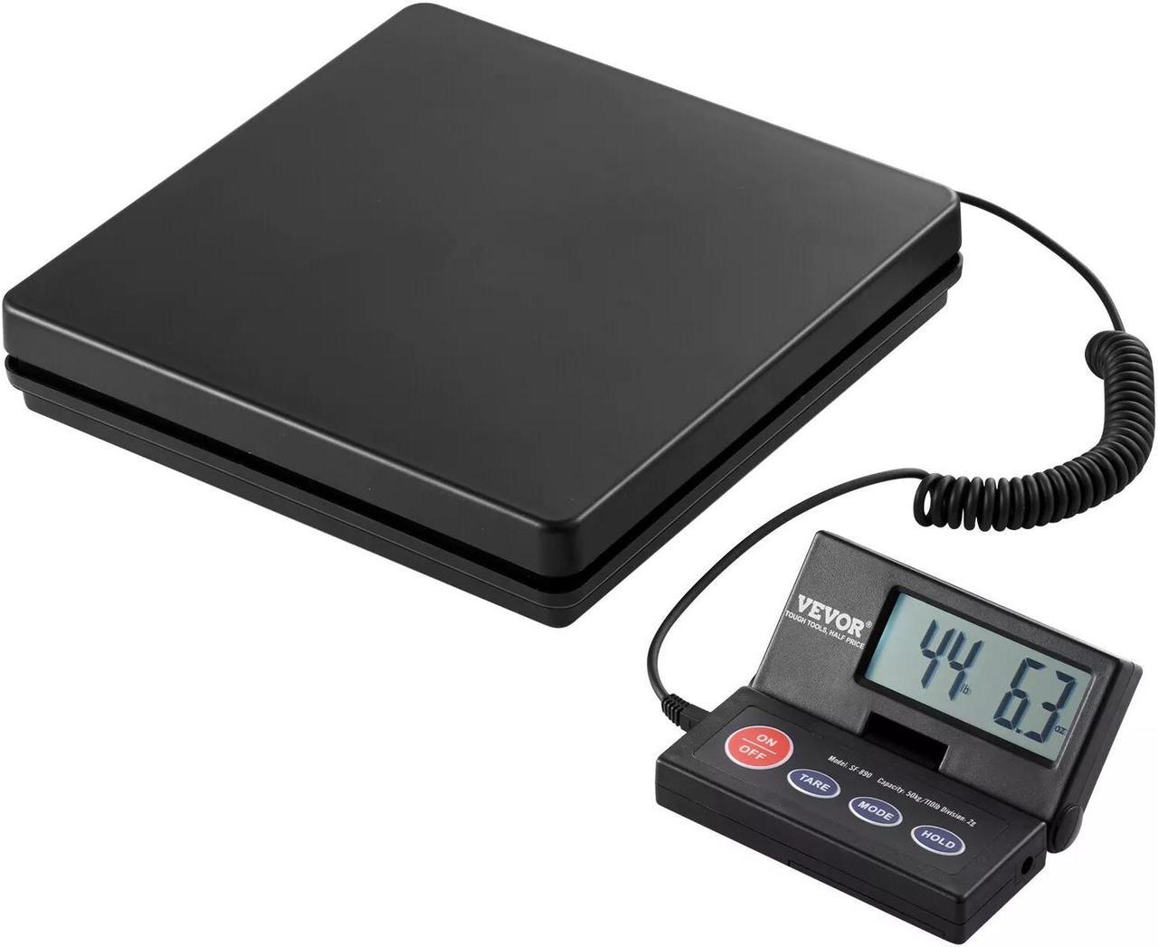 Shipping Scale Digital Postal Scale 110 lbs x 0.07 oz. AC/DC Package LCD