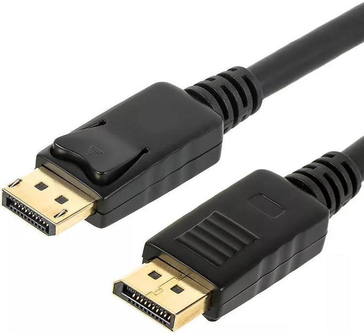 High Speed 6Ft Display Port DP Male to DisplayPort Male Adapter Cable Cord 1080P