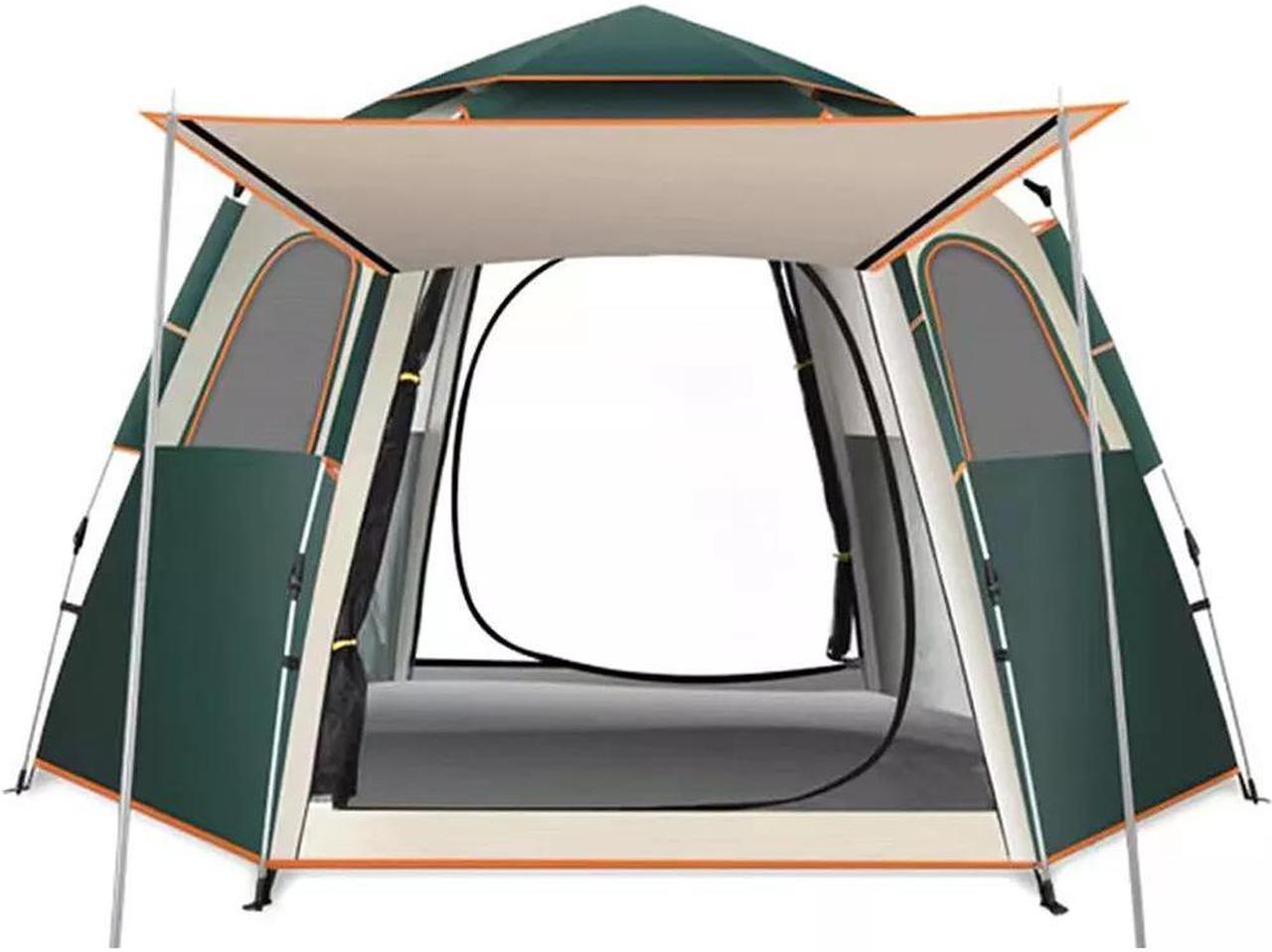 Camping Tent Waterproof Windproof 5 Person Easy Pop Up Setup Outdoor Picnic