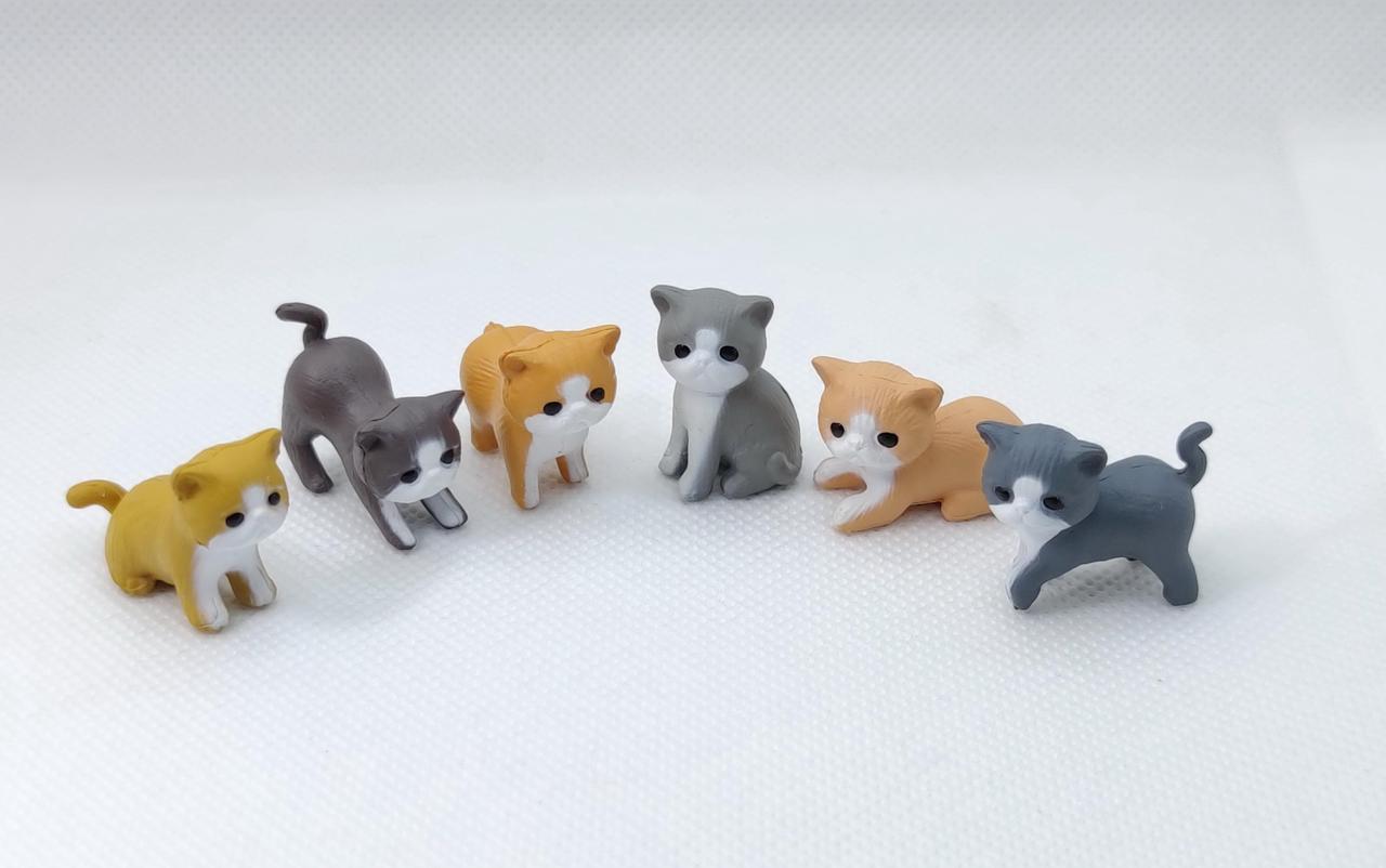 Alt view image 5 of 7 - Spa Pure Kittens in Basket: 6 Adorable Kittens Hiding Inside Each Colorful Bath Bomb, XL 5 oz Each (6 Count) Pack of 1, Multicolor