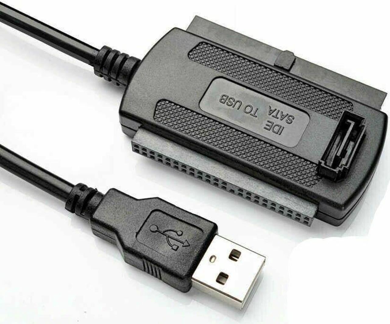 Alt view image 2 of 5 - New IDE SATA to USB 2.0 Adapter Converter Cable For 2.5 3.5 Inch Hard Drive HD
