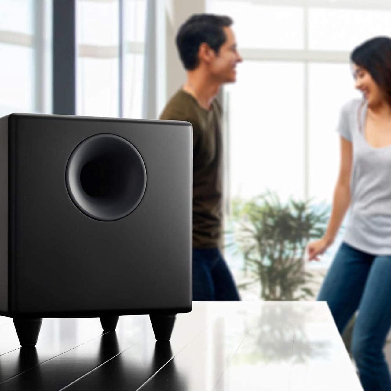 Alt view image 4 of 7 - Audioengine S8 250W Powered Subwoofer, Built-in Amplifier (Black)