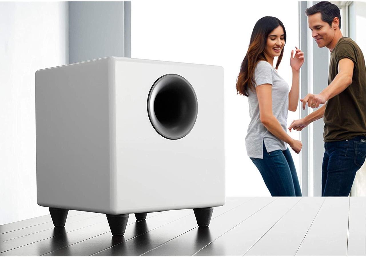 Alt view image 6 of 7 - Audioengine S8 250W Powered Subwoofer, Built-in Amplifier (Black)