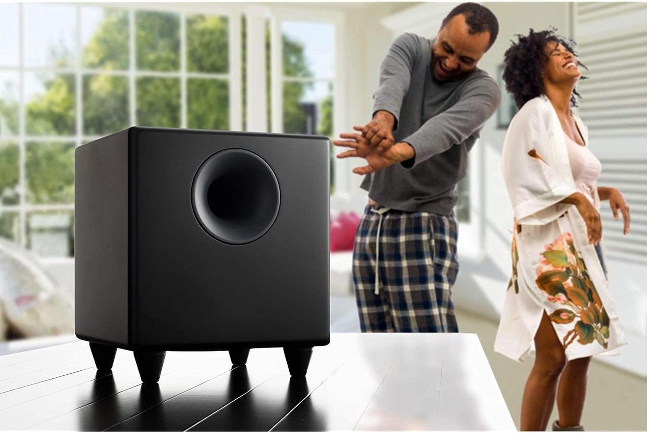 Alt view image 7 of 7 - Audioengine S8 250W Powered Subwoofer, Built-in Amplifier (Black)