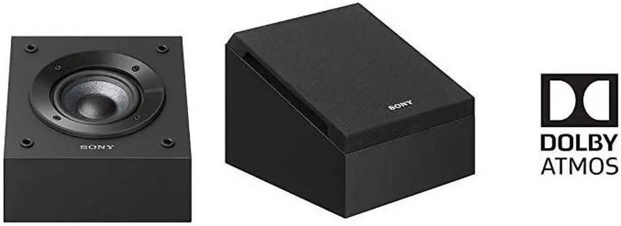 Alt view image 6 of 7 - SSCSE Dolby Atmos Enabled Speakers Black Dolby Atmos Enabled Speakers Pair