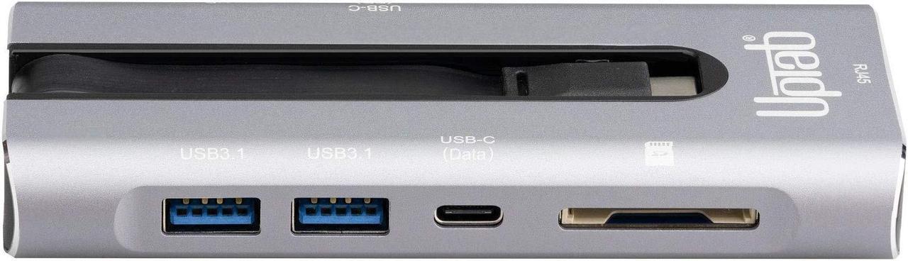 Alt view image 7 of 7 - USB C 3.2 Gen 2 10Gbps 4K 60hz HDR Power Delivery 100W Hub - Compatible with Thunderbolt 3 new MacBook Pro 16in/Air iPad Pro iMac Mac Mini