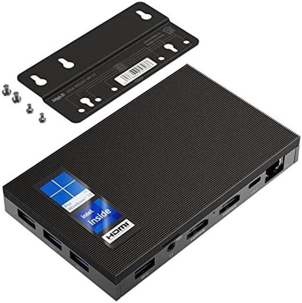 Main image of MeLE Fanless Mini PC Quieter3Q N5105 Windows 11 Pro Micro Computer 8GB DDR4 128GB ROM Small Desktop Computers for Office & Home Dual HDMI 4K@60Hz, BT5.2, Wi-Fi 6, USB3.0, Ethernet Port, VESA Mount