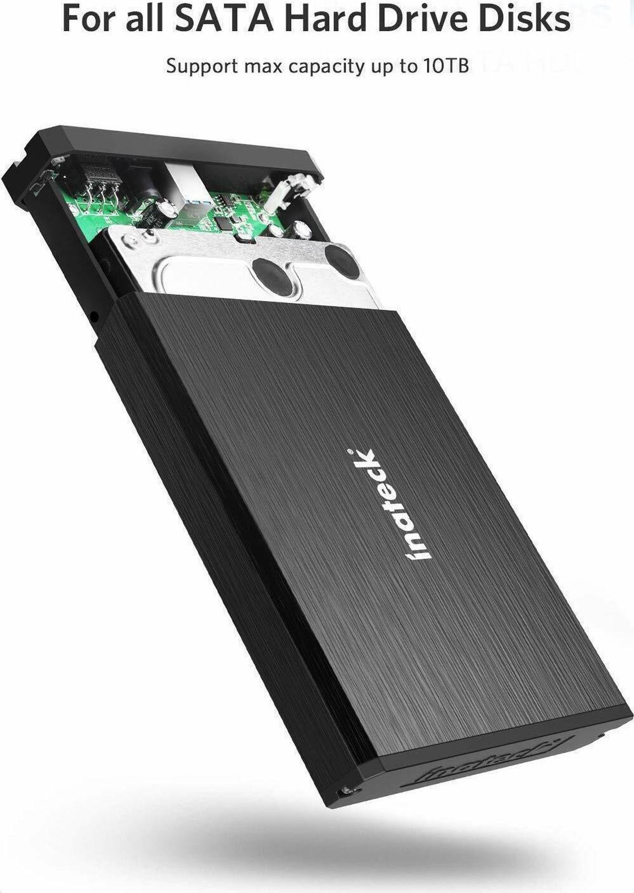 Alt view image 2 of 6 - Metal Enclosure 3.5" Sata USB 3.0 Hard Drive HDD Case External Laptop