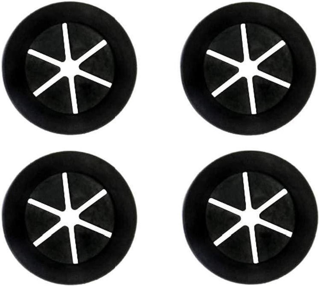 Main image of PrimoChill 1 Inch Cable/Tubing Rubber Pass Thru Grommet - 4 Pack