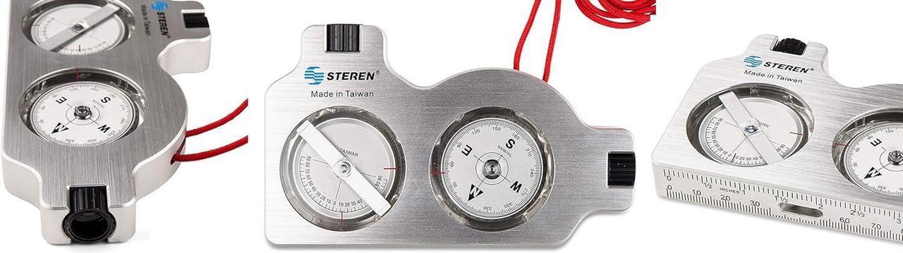 Alt view image 6 of 7 - Satellite Finder - Surveyors Compass - Surveyor Compass - Clinometer Forestry - Survey Compass - Inclinometer Compass - Compass Inclinometer - Compass Clinometer Offroad - Survey Tools - STEREN