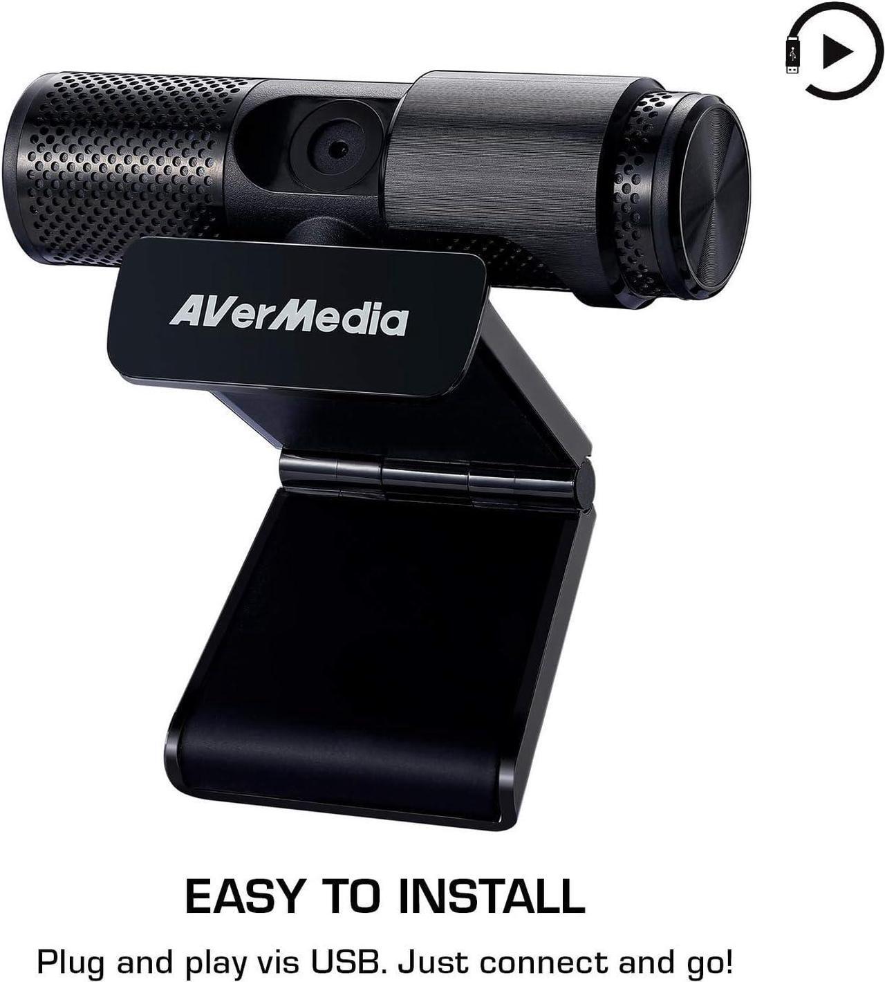 Alt view image 7 of 7 - Live Streamer Duo Webcam Gaming Capture Card Bundle, Plug and Play, Records in 1080p30, Podcasting, Livestreaming Built in Microphones(BO311D)