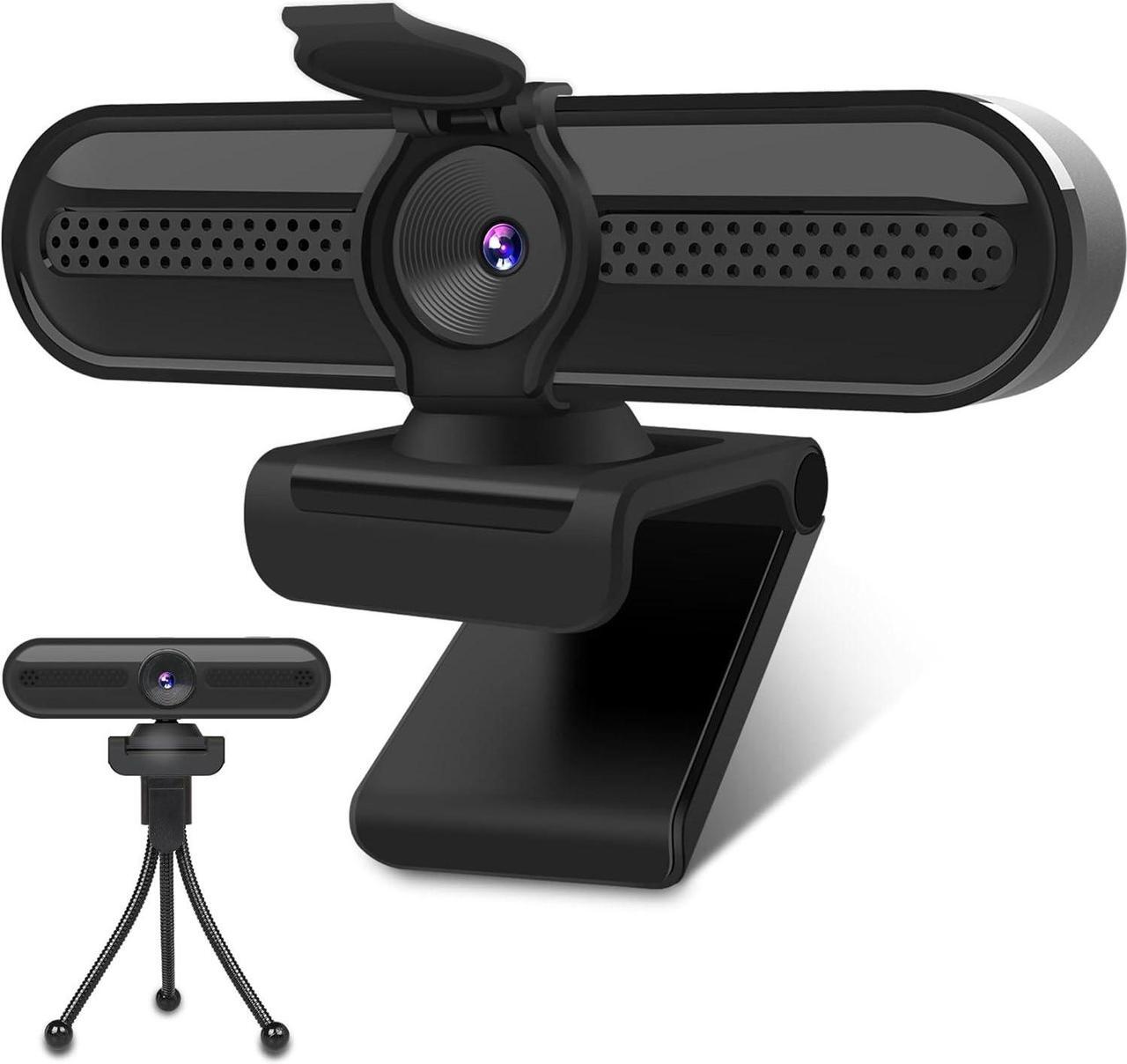 Main image of 2K Webcam, FHD Computer Streaming Camera with 2K/30fps, 1080P/60fps, Autofocus, Dual Noise-Cancelling Microphones and Tripod, for Computer/Zoom/Skype/Teams/Laptop/MacBook/Windows