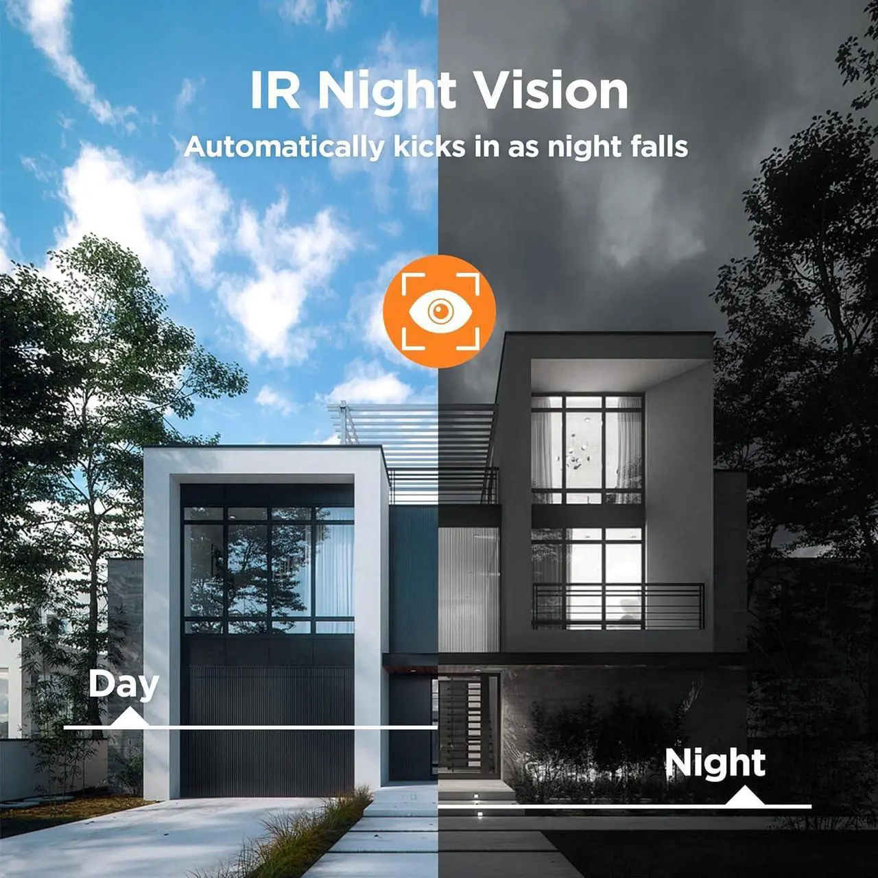 Alt view image 3 of 6 - TIGERSECU 5MP 8CH Security Camera System with Motion Detection, Surveillance DVR and Outdoor 4 x 5MP (2560 x 1920) Long Range Home CCTV Cameras, IP66, 100-feet Night Vision, 2TB HDD for 24/7 Recording