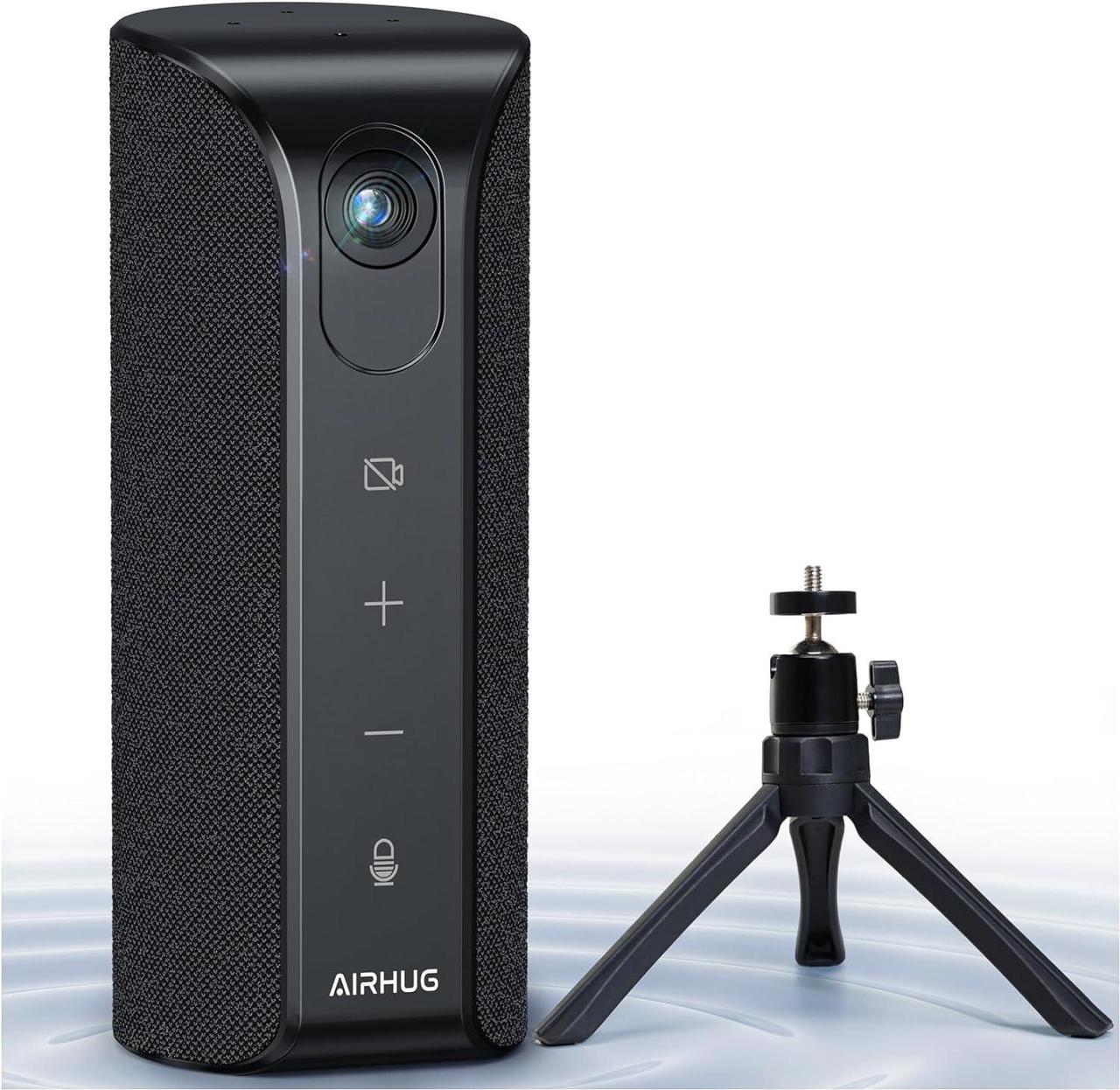 Main image of Webcam with Conference Speaker and Microphone,1080p Video Conference Camera, USB-C Webcam with 4 Microphones and Speaker