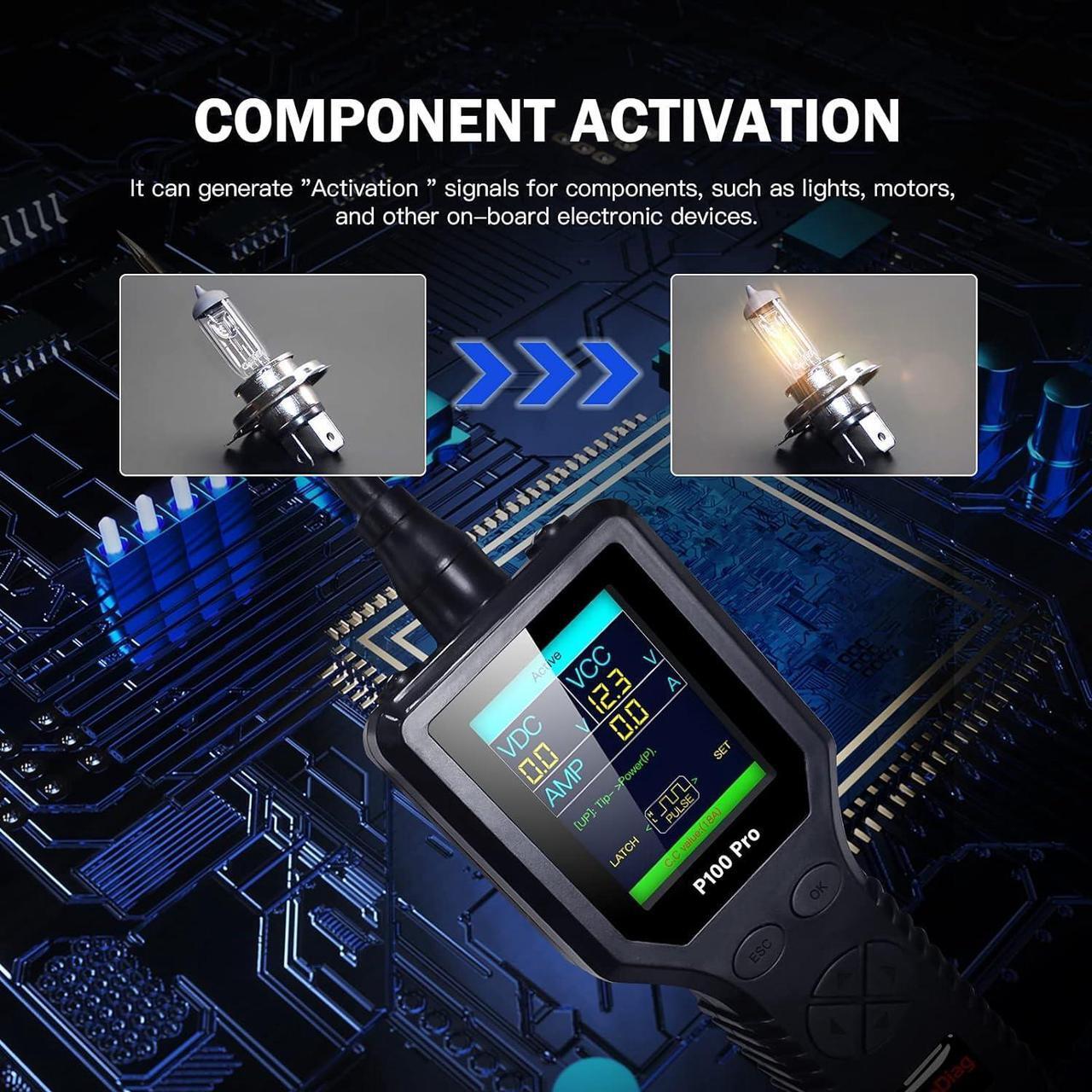 Alt view image 3 of 7 - P200 Pro Power Circuit Probe Kit - Upgraded Ver. of P200 for 9-48V Circuit Systems 2024 Newest Automotive Circuit Tester - Multimeter/Oscilloscope/Fuel Injector Tester/Activating Component