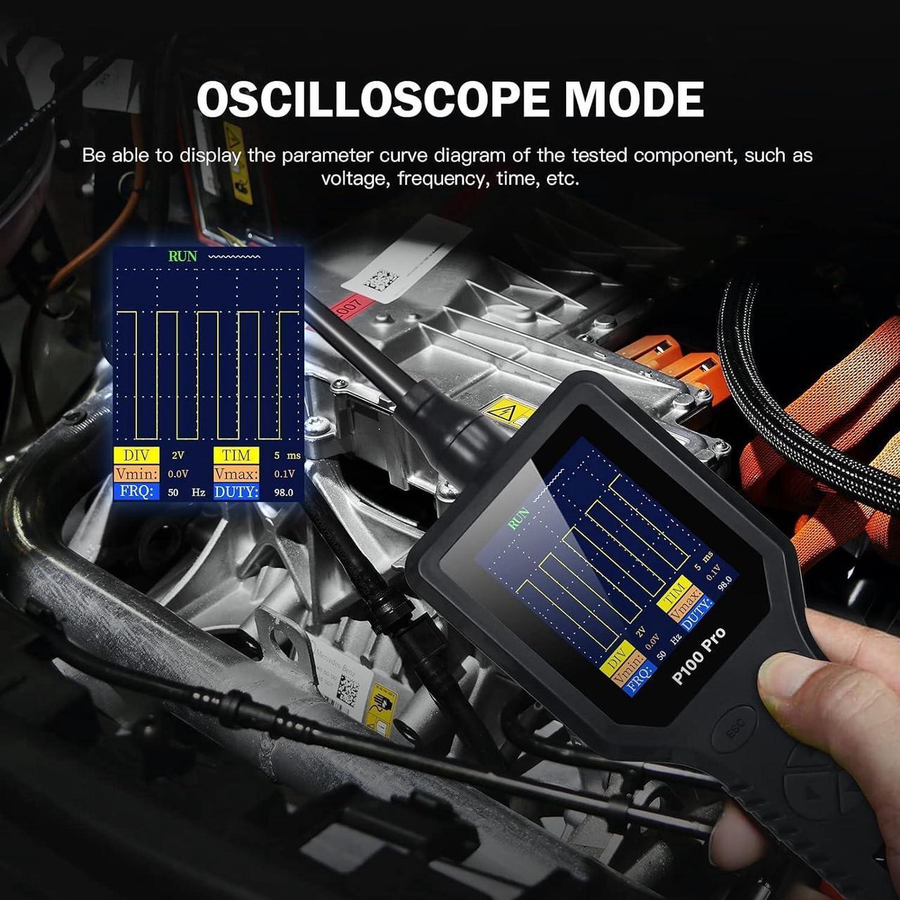 Alt view image 5 of 7 - P200 Pro Power Circuit Probe Kit - Upgraded Ver. of P200 for 9-48V Circuit Systems 2024 Newest Automotive Circuit Tester - Multimeter/Oscilloscope/Fuel Injector Tester/Activating Component