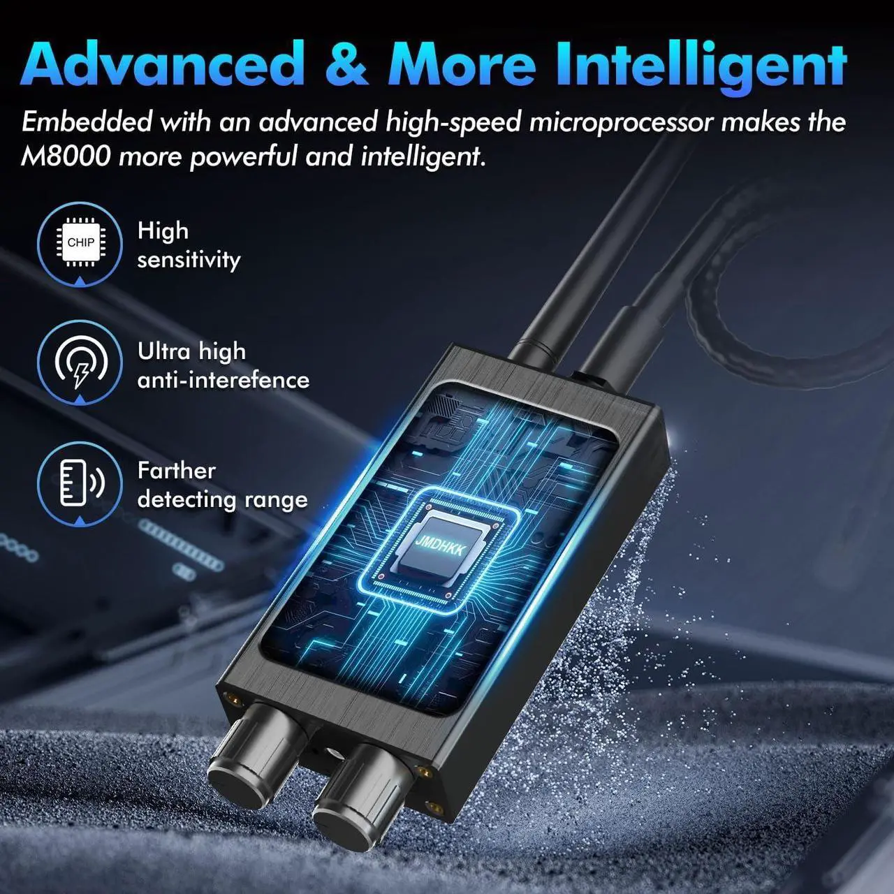 Alt view image 5 of 7 - Hidden Camera detectors,Anti spy Detector,RF Detector, GPS Detector Anti Tracking Strong Magnetic Detector for GPS Tracker Hidden Camera Finder Listening Device in Office, car, Meeting
