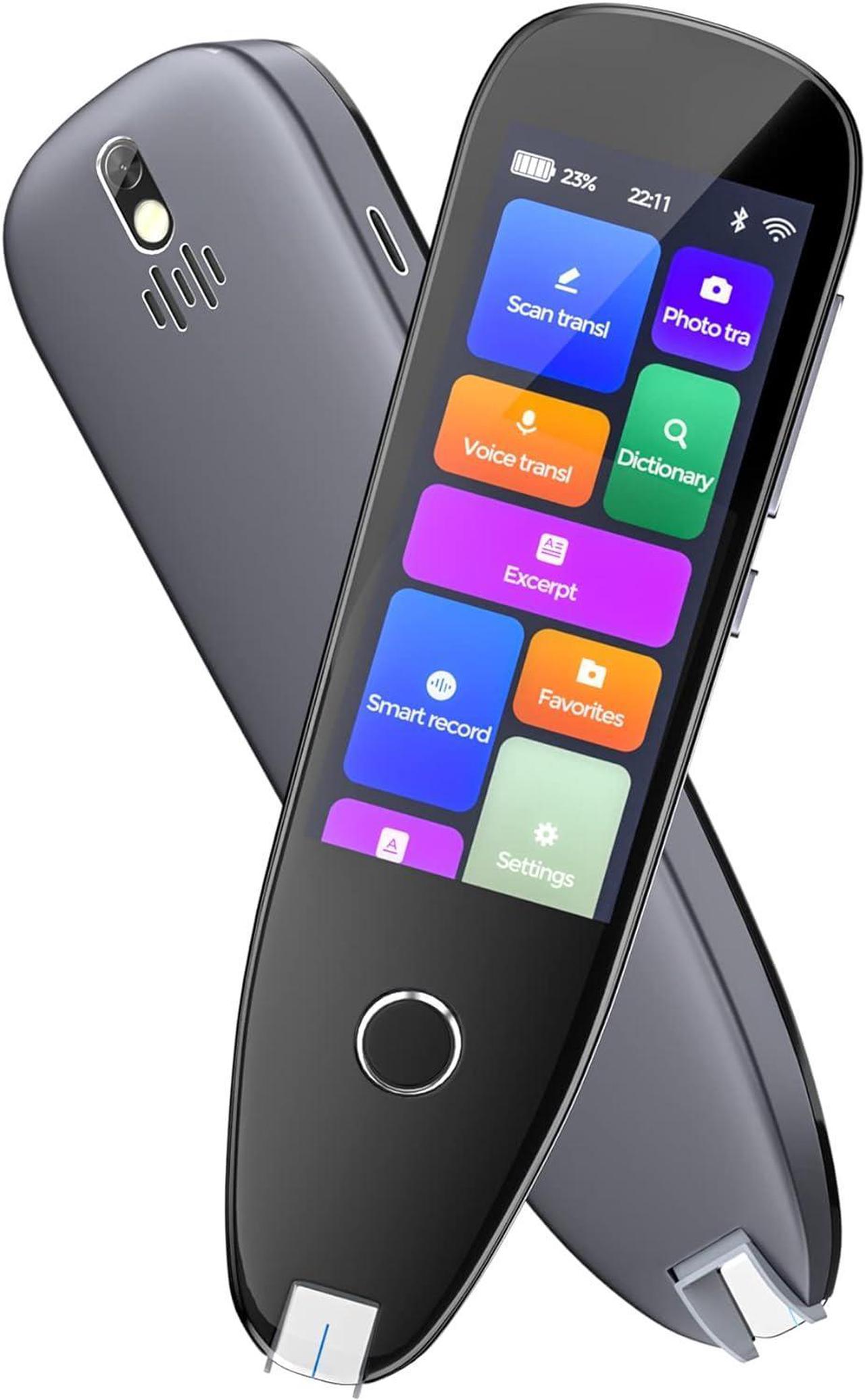 Main image of Pen Scanner, Text to Speech Device for Dyslexia, OCR Digital Highlighter Reader Pen, Exam Reading Pen, Bluetooth Langage Translator, No Monthly Fee