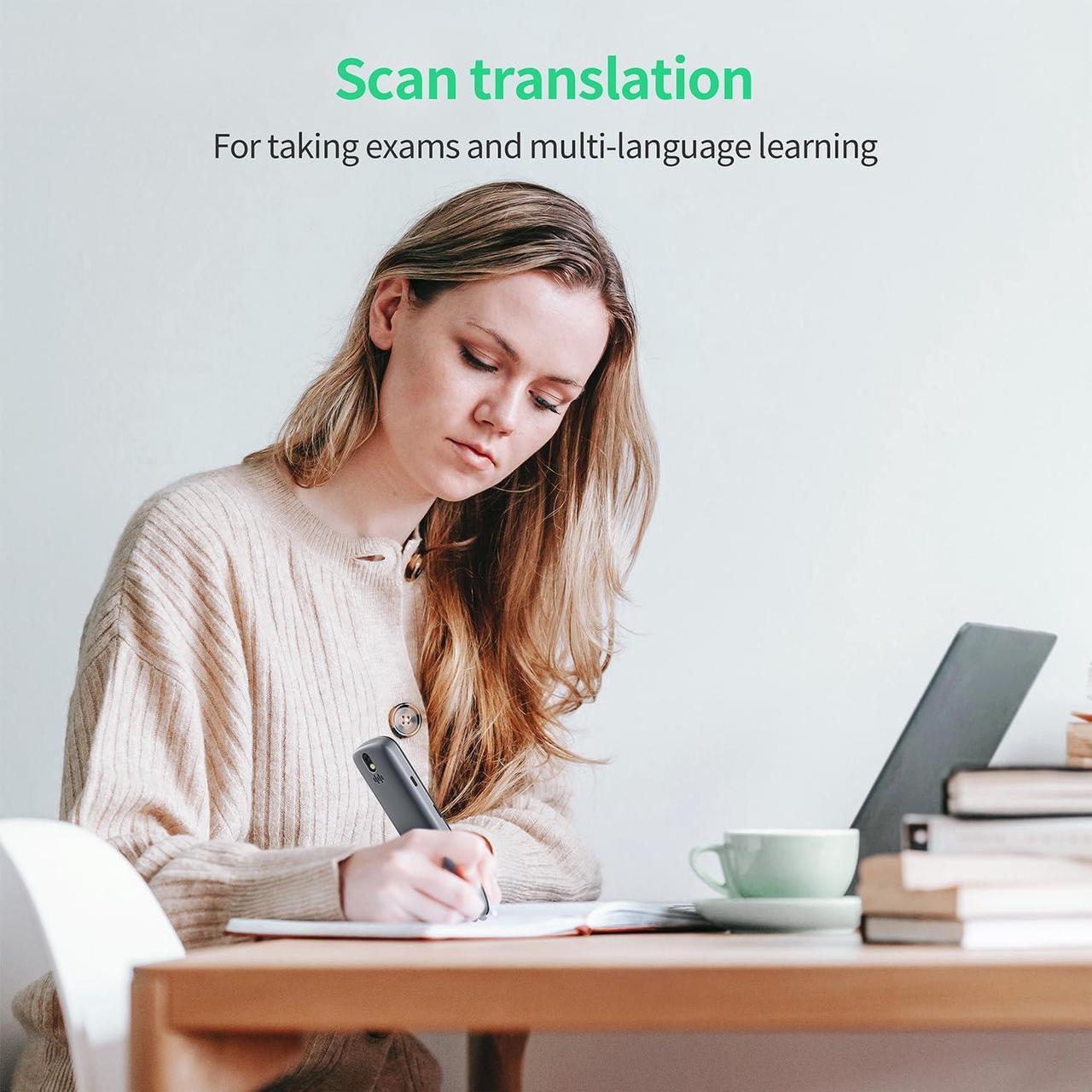 Alt view image 6 of 7 - Pen Scanner, Text to Speech Device for Dyslexia, OCR Digital Highlighter Reader Pen, Exam Reading Pen, Bluetooth Langage Translator, No Monthly Fee