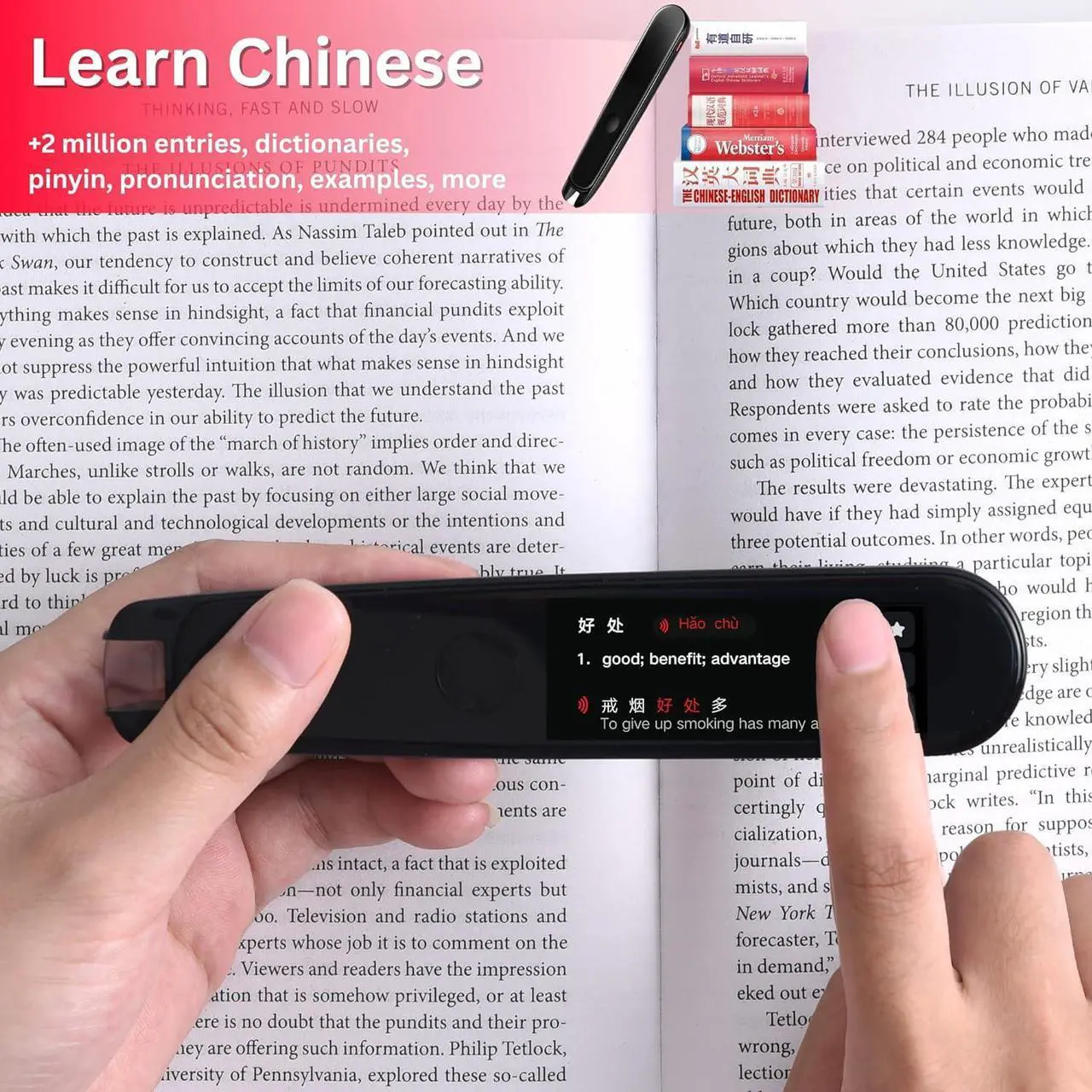 Alt view image 3 of 7 - Dictionary Pen Electronic Translator and Scanning Pen (Pen 3 Pro (EN/CN Interface))