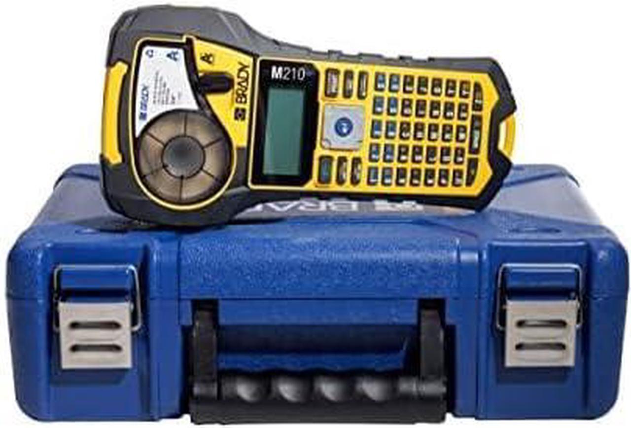 Alt view image 5 of 7 - M210 Portable Label Printer Kit (M210-KIT), Yellow/Black