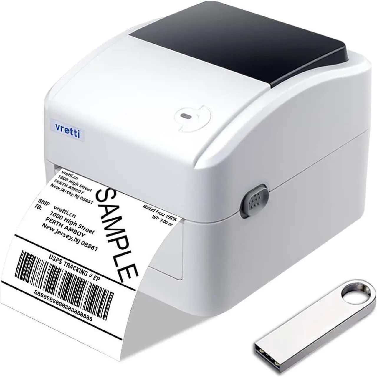 Main image of Shipping Label Printer, Thermal Label Printer for Shipping Packages, 4x6 Barcode Label Printer Compatible with Windows Mac System, Label Maker Machine for Small Business UPS Ebay  label