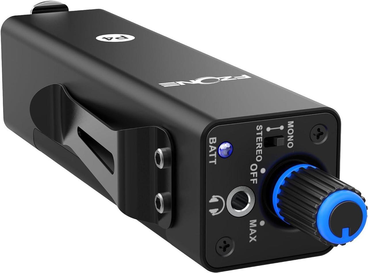 Main image of Upgraded in-Ear Monitor Amplifier Portable IEM with Super Great Sound Quality, Stereo/Mono Switch, Enhanced Durable Belt Clip