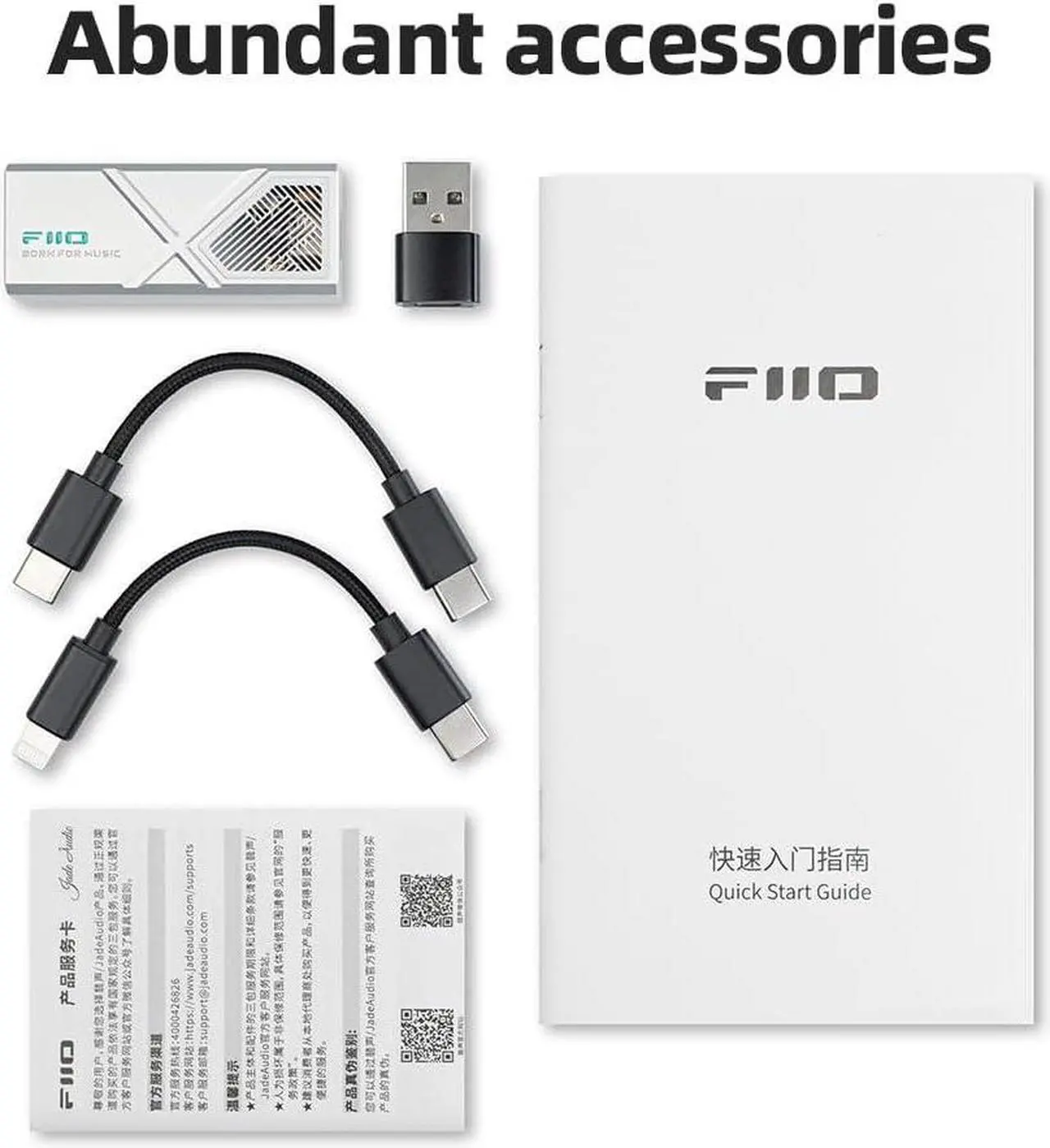 Alt view image 4 of 5 - KA13 Portable DAC Dongle, USB-C Adapter, 3.5mm and 4.4mm Outputs Compatible with Android/iOS System/PC/Music Players, PCM 384kHz/32bit | DSD256 550mW high Power (Black)