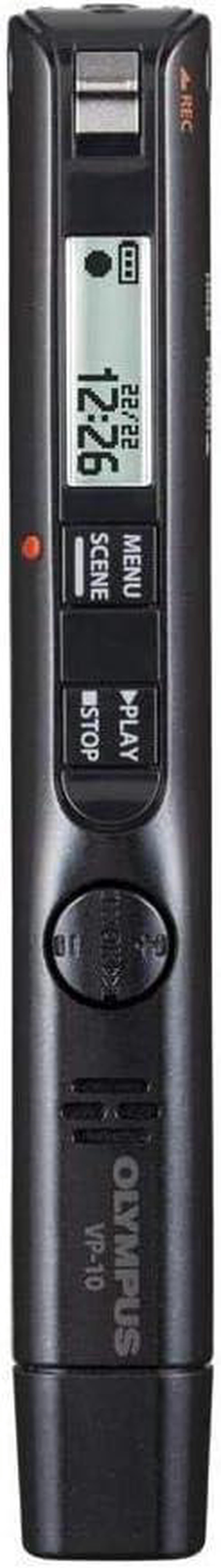 Alt view image 2 of 5 - VP-10 Voice Recorder with 4GB, PCM/WMA/MP3, USB, Voice Activated Recording, Black