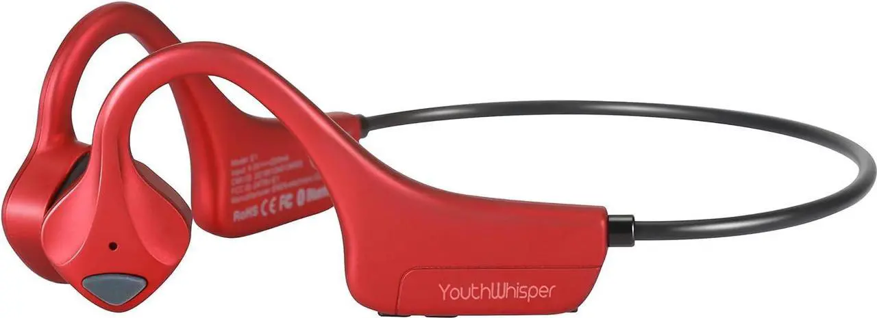 Main image of Bone Conduction Headphones Bluetooth with Mic Wireless Computer Headsets with Microphone Open Ear Bluetooth Earphones Noise Cancelling Multi-Point Connection for PC, Working