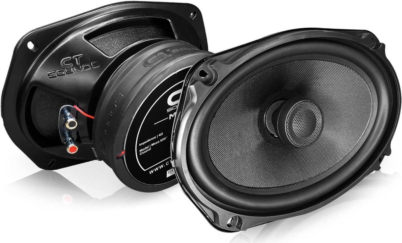 Main image of Meso 6x9 400 Watt 2-Way Premium Coaxial Car Speakers, Pair