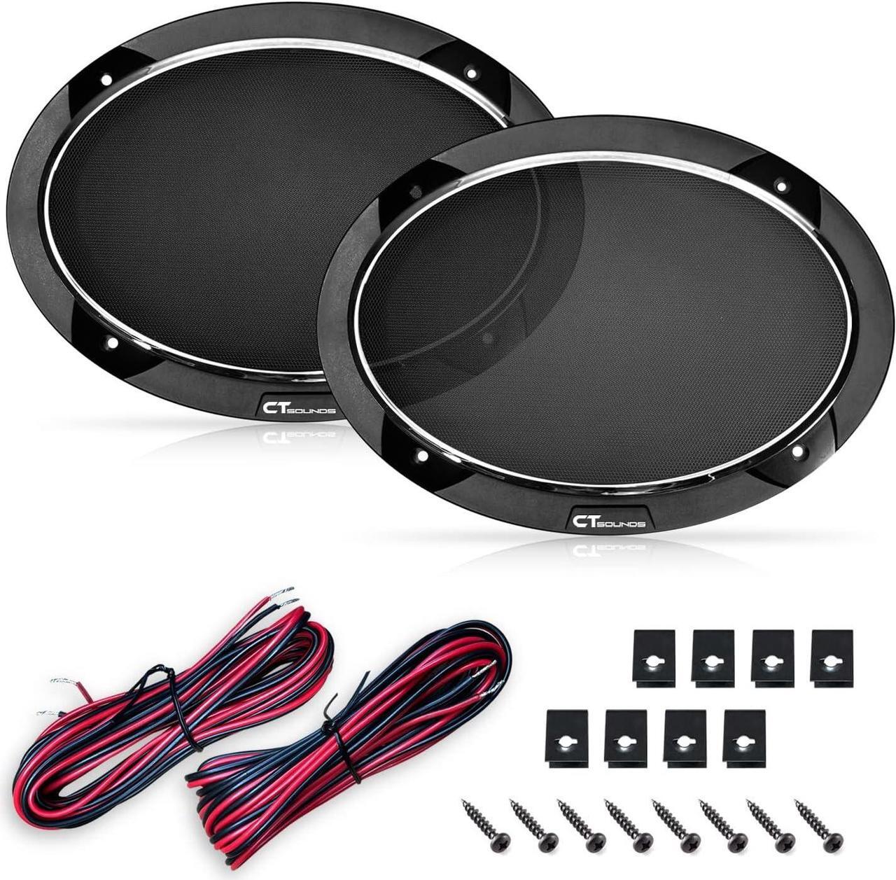 Alt view image 6 of 6 - Meso 6x9 400 Watt 2-Way Premium Coaxial Car Speakers, Pair