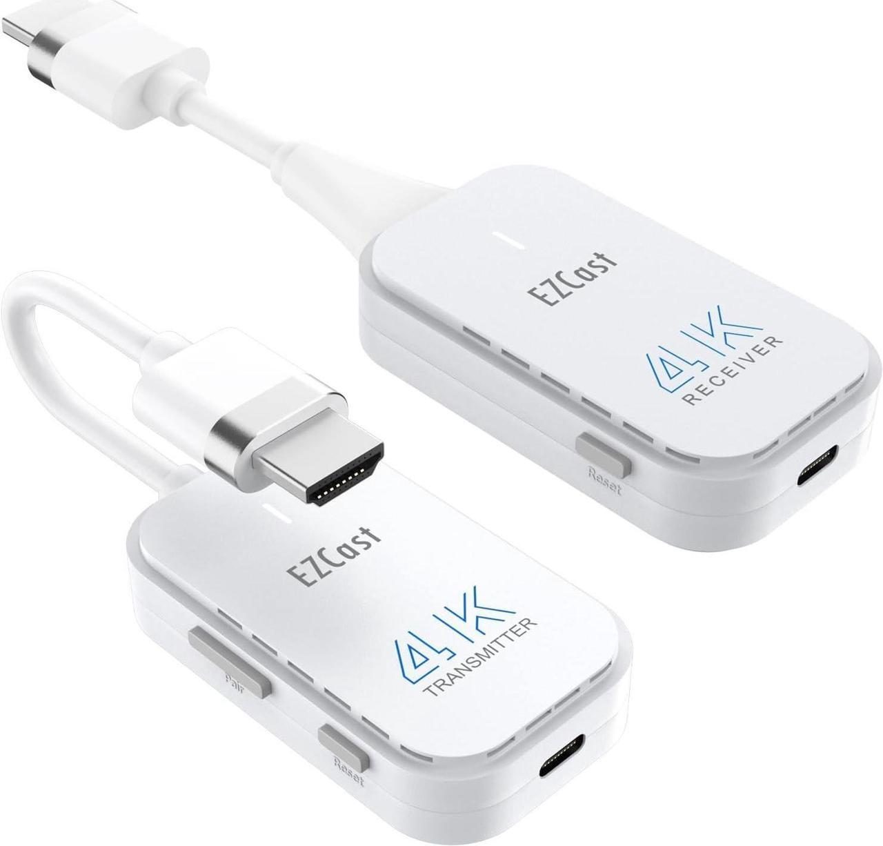 Main image of Wireless HDMI Transmitter and Receiver 4K, Full HD 1080P Portable HDMI Extender, Plug &Play, Stream from Laptop/TV Box/DSLR to TV/Projector - 165FT/50M