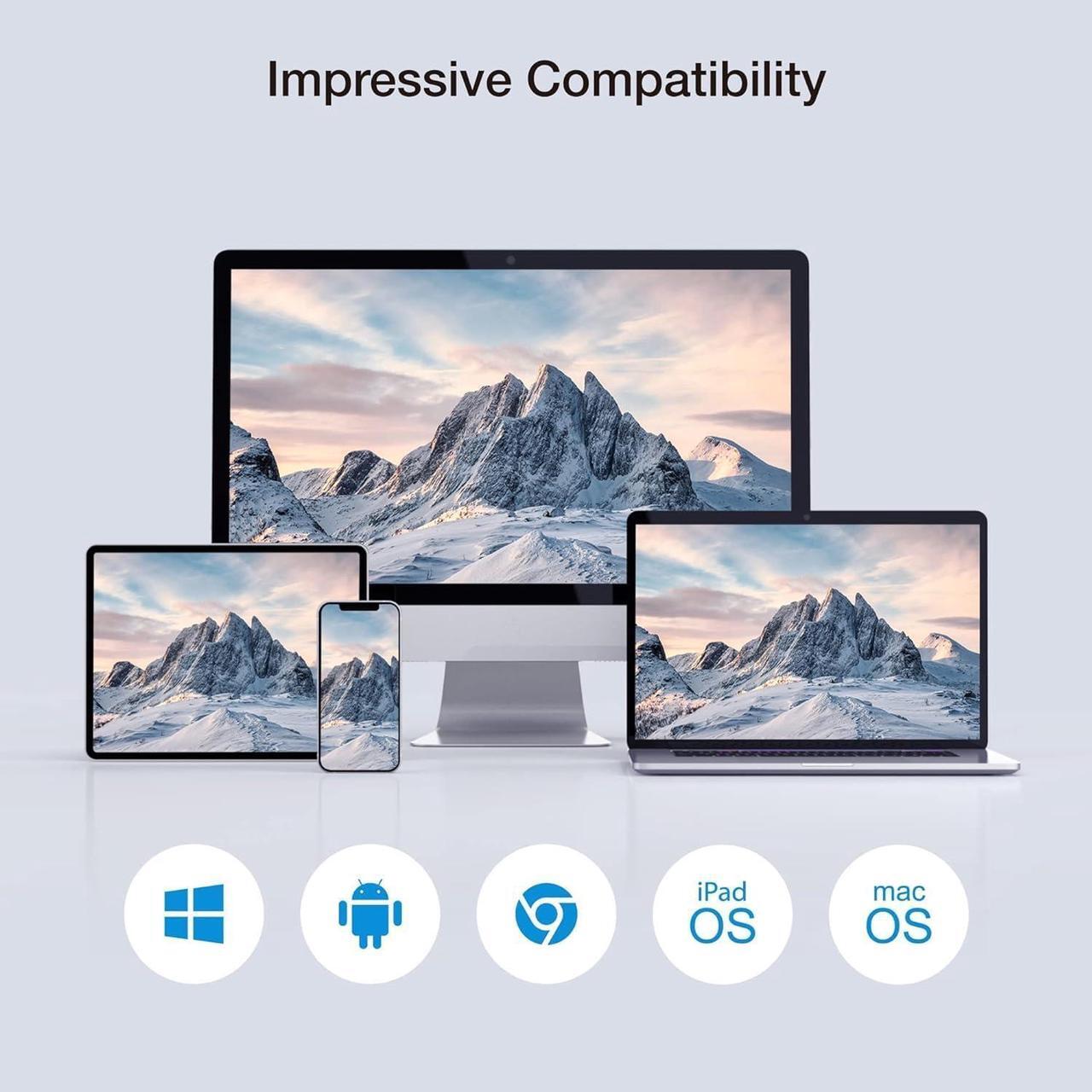 Alt view image 6 of 7 - Wireless HDMI Transmitter and Receiver 4K, Full HD 1080P Portable HDMI Extender, Plug &Play, Stream from Laptop/TV Box/DSLR to TV/Projector - 165FT/50M