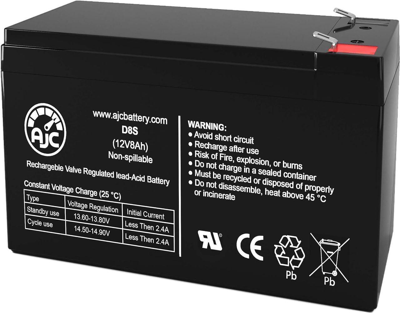 Main image of Battery Compatible with APC Back-UPS ES 550 8 Outlet 550VA 12V 8Ah UPS Battery
