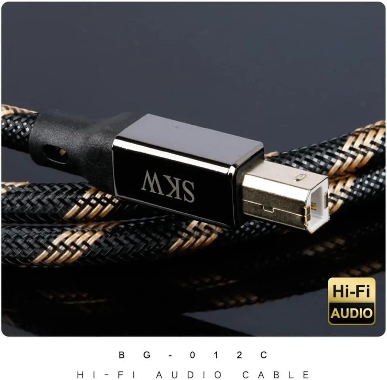 Alt view image 2 of 6 - Audiophiles USB Printer Cable Type C/USB C to USB B High Speed DAC Decoder Cable 9.8ft / 3M