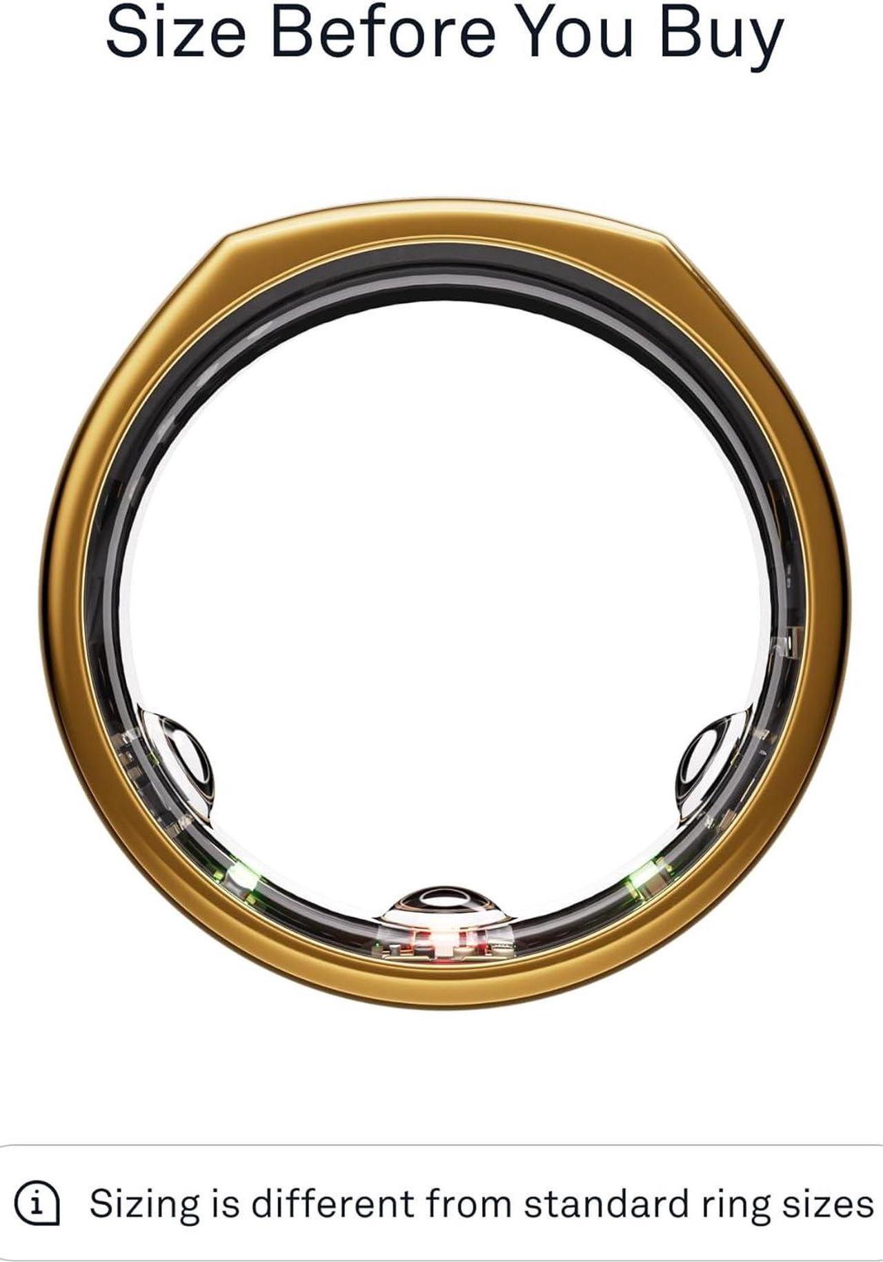 Alt view image 2 of 7 - Gen3 Horizon - Silver - Size 6 - Smart Ring - Size First with Oura Sizing Kit - Sleep Tracking Wearable - Heart Rate - Fitness Tracker - 5-7 Days Battery Life
