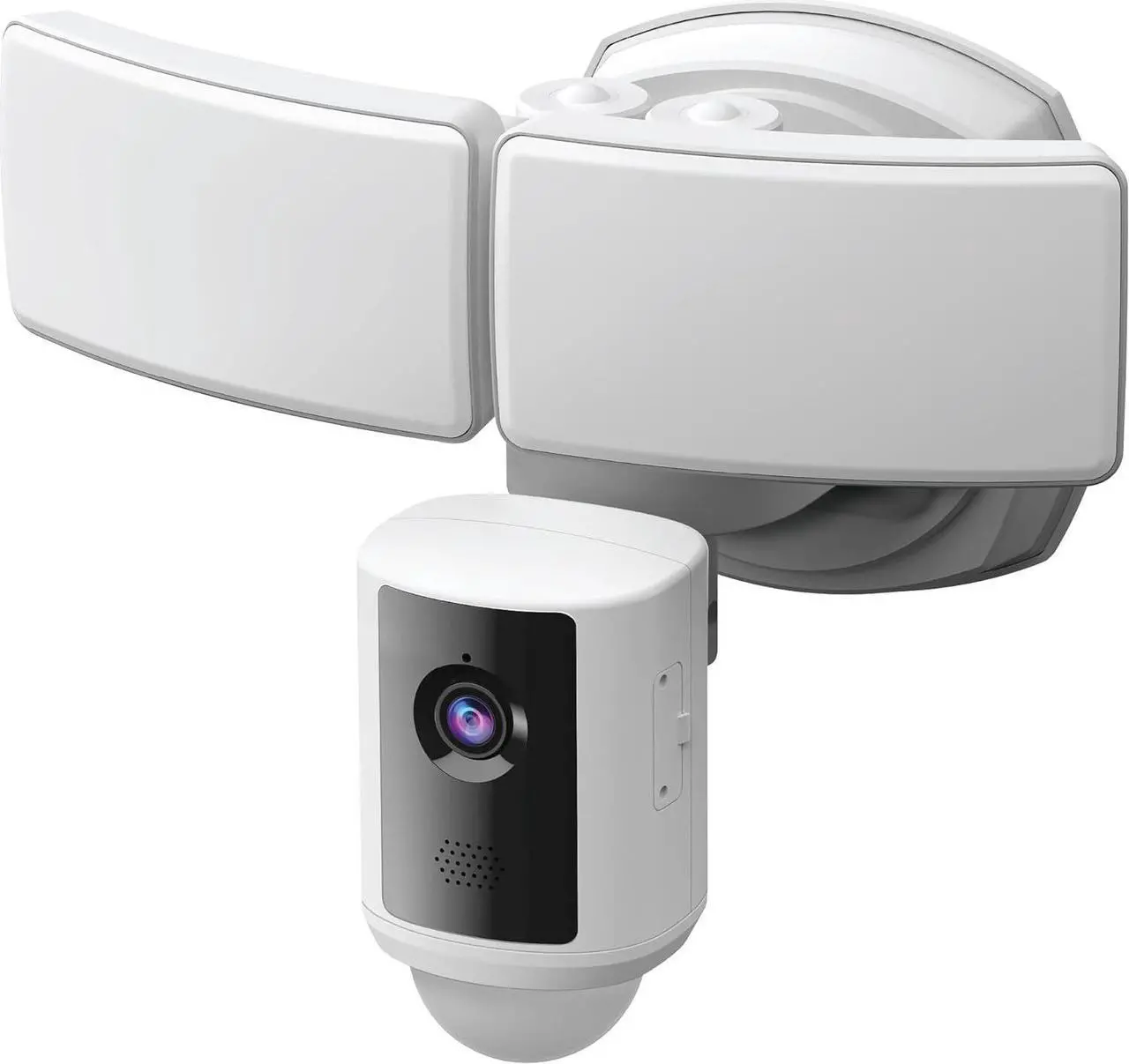 Main image of Electric SEC3000/CAM/WIFI Outdoor LED Smart Security Camera with Motion Sensor, 2-Way Audio, 39-Watt Floodlight, Works with Alexa and Google Asst, Alarm, Hardwired, 128 GB Micro SD Card Storage