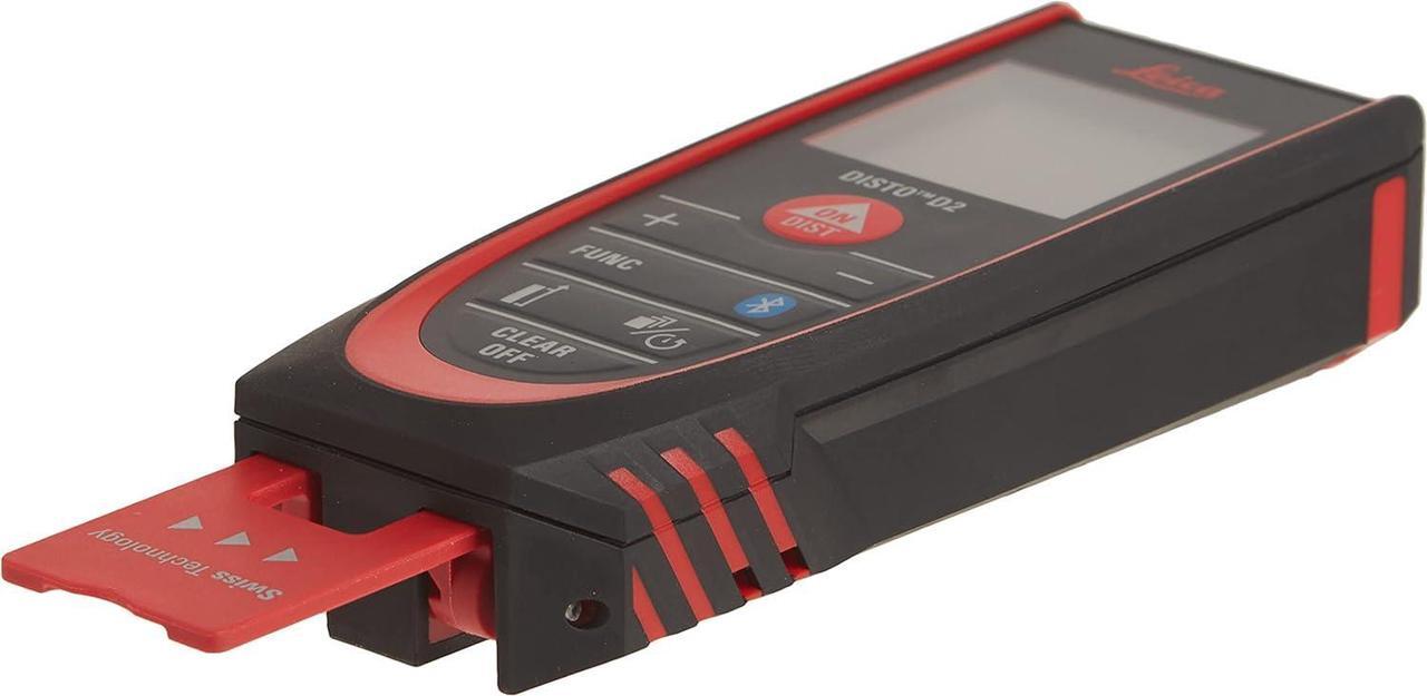 Alt view image 5 of 7 - 838725 DISTO D2 New 330ft Laser Distance Measure with Bluetooth 4.0, Black/Red, 1.7 x 1 x 4.6 inches